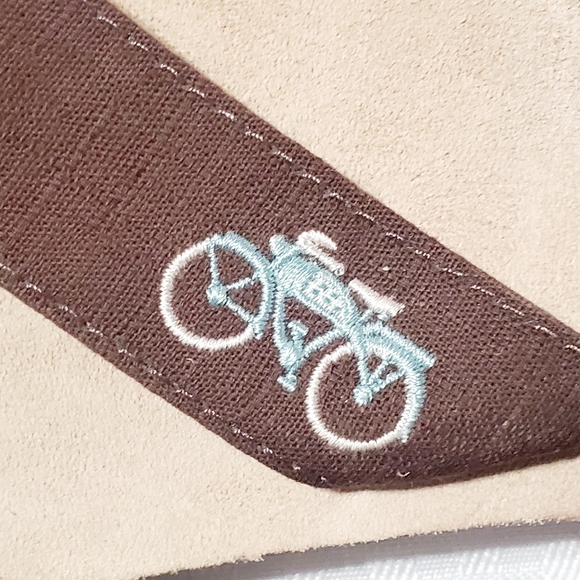 LL Bean Women's Brown Nylon Slip On Thong Flip Flop Sandals Size 9 Medium. - Picture 11 of 12